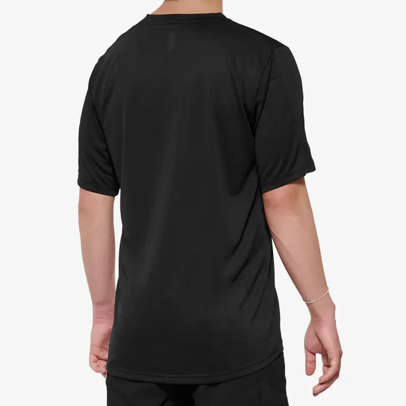 100% Ridecamp Short Sleeve Jersey in Black-1