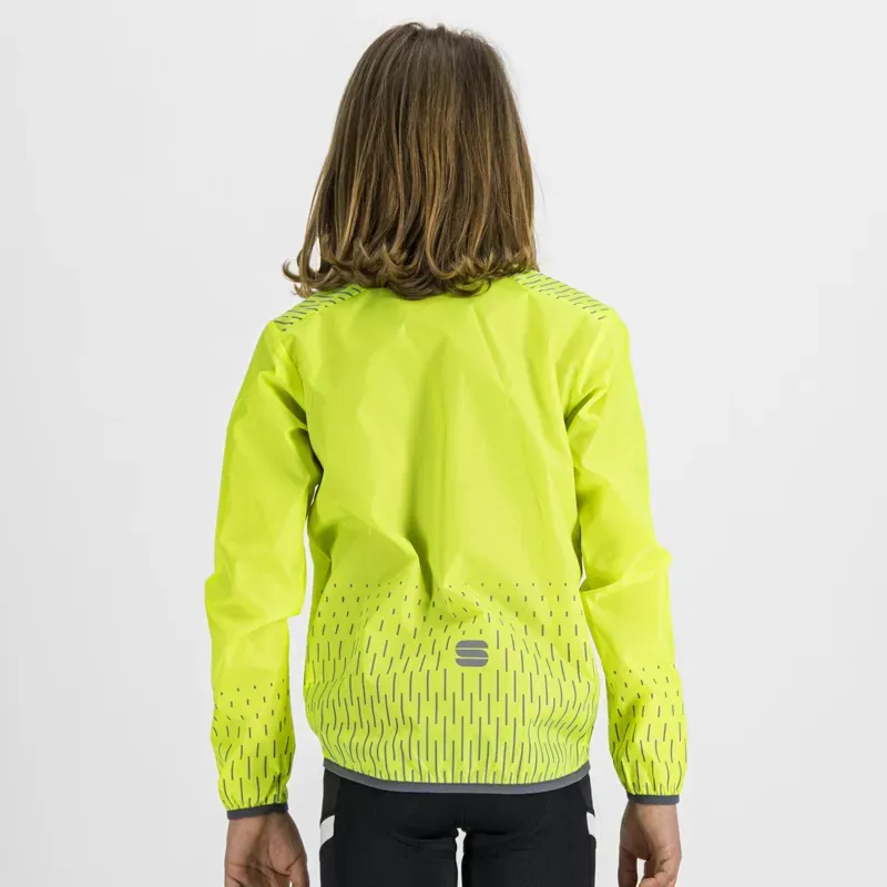 Sportful Kids Reflex Jacket in Yellow Fluo-1