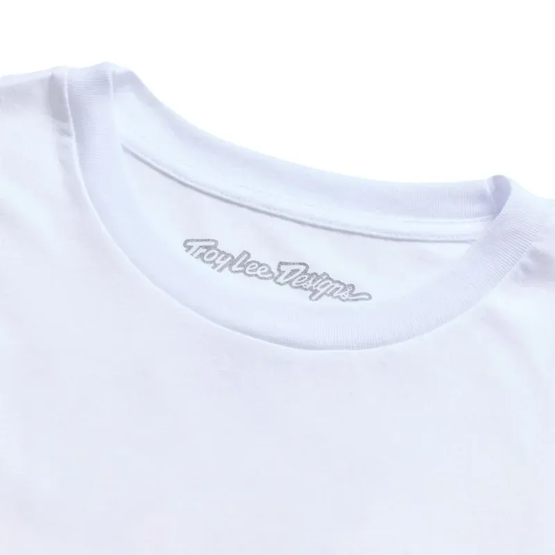 Troy Lee Designs Carb Club Long Sleeve T-Shirt in White-3