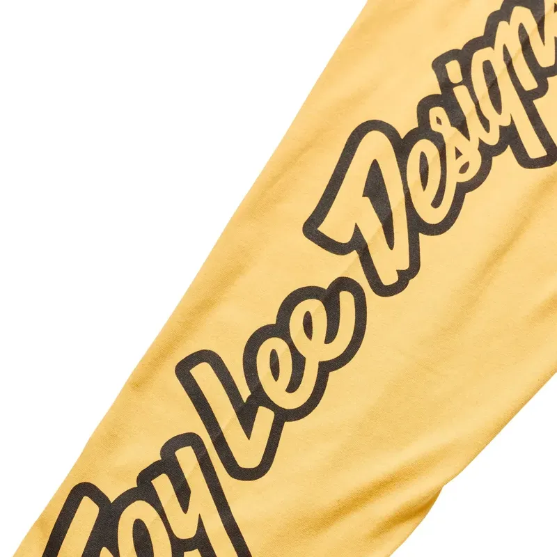 Troy Lee Designs Handlebar Long Sleeve T-Shirt in Bleached Melon-5