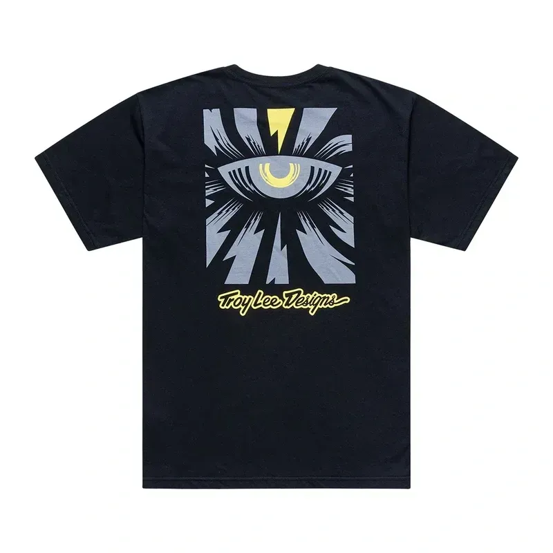 Troy Lee Designs Cyborg Short Sleeve T-Shirt in Black-1