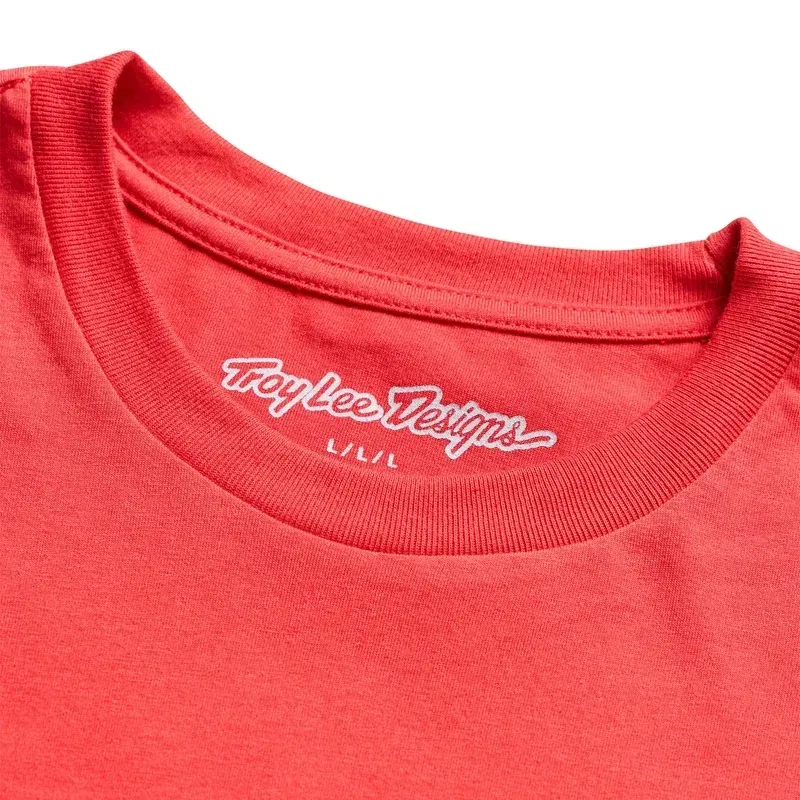 Troy Lee Designs Deuces Short Sleeve T-Shirt in Scarlet-3