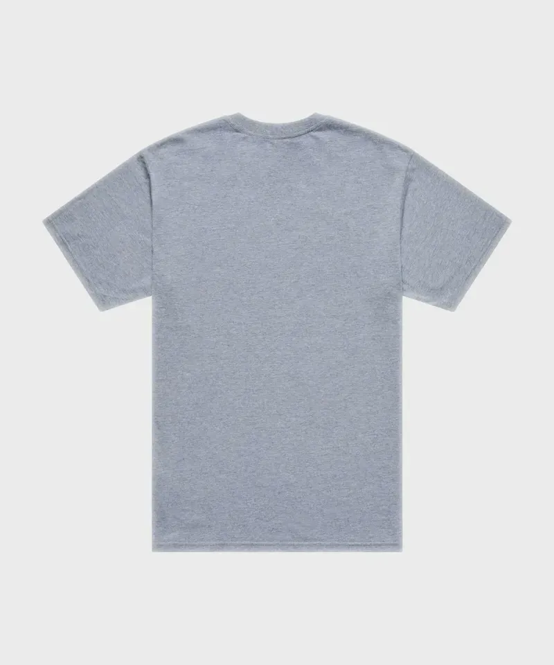 Troy Lee Designs Signature T-Shirt in Grey Heather-1