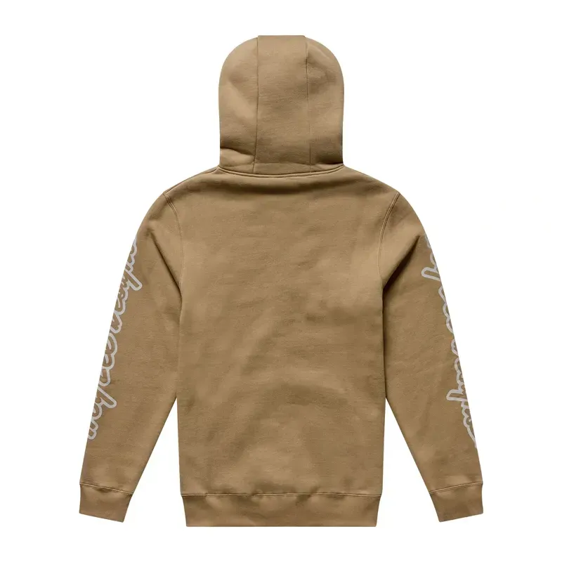 Troy Lee Designs Badge Zip Up Hoodie in Sienna-1