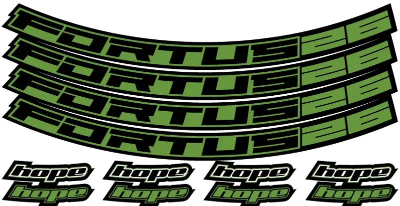 Hope Fortus Decal 26-26 in Green