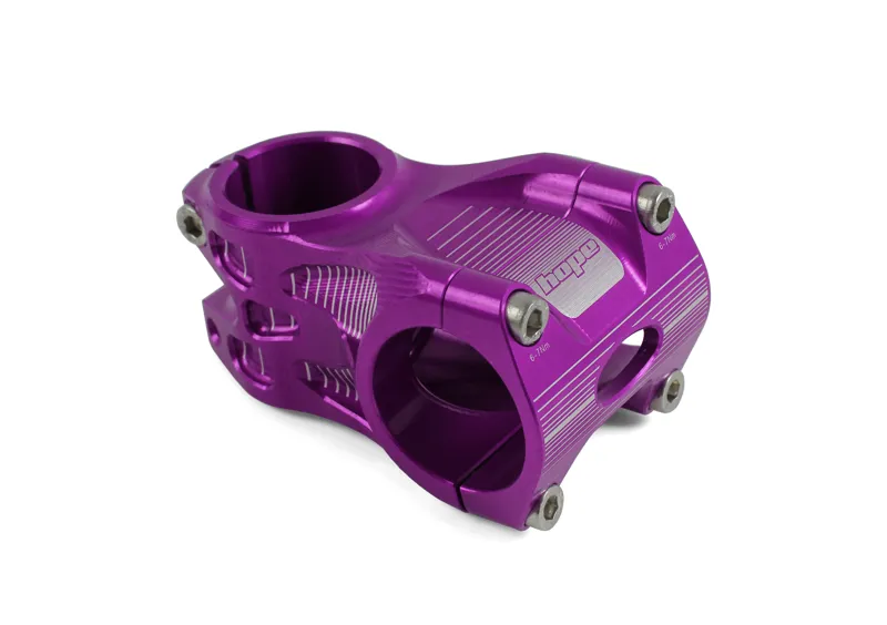 Hope 0 Deg 50mm OS AM Stem in Purple