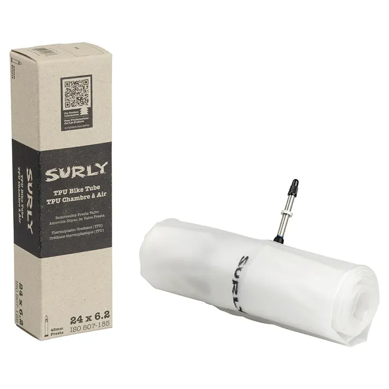Surly Parts 24x6.2-inch TPU Tube in White