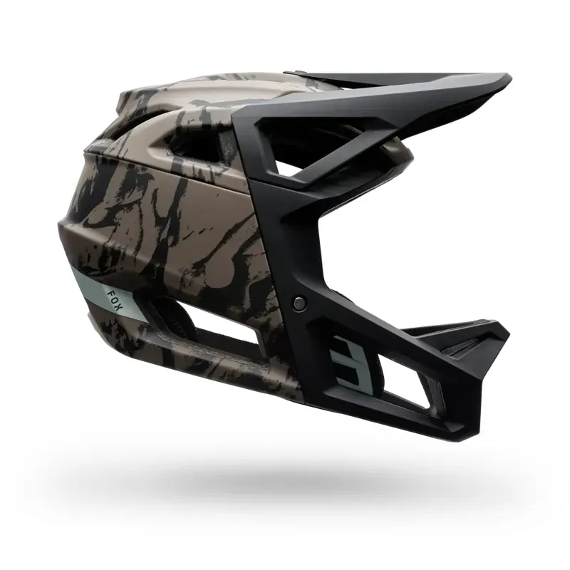 Fox Youth Proframe Thrive Helmet in Nutmeg Brown
