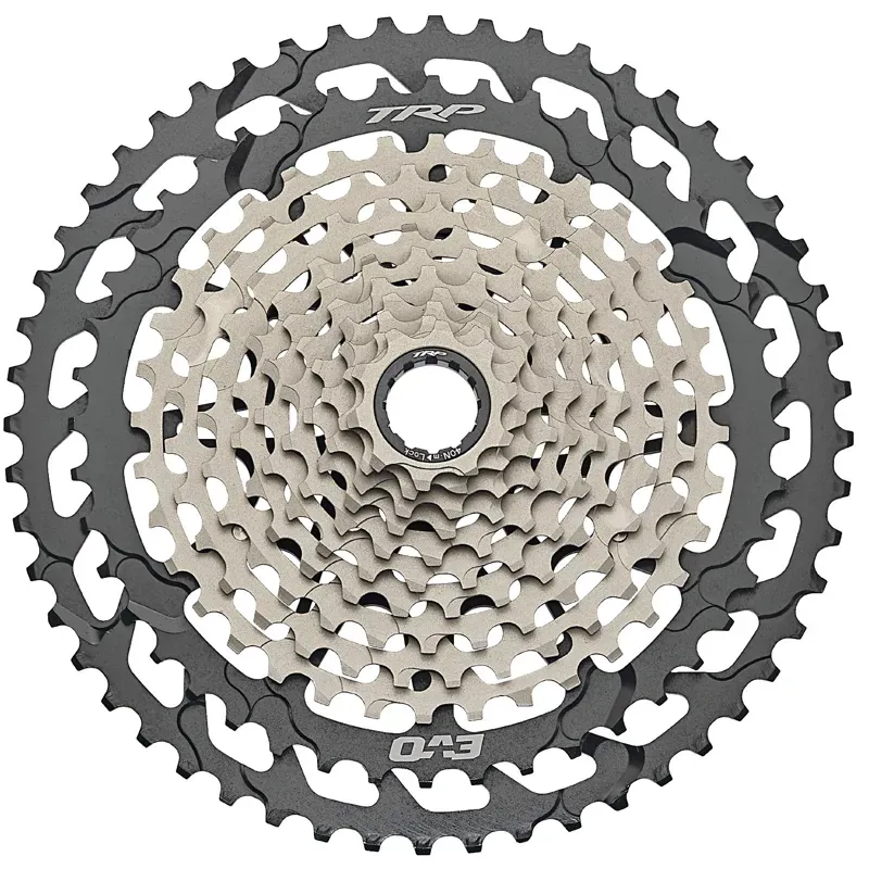 TRP EVO 12-speed 10-52-tooth Cassette in Black/Silver