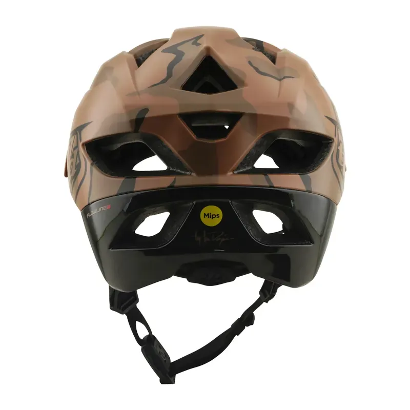Troy Lee Designs Flowline SE MIPS Helmet in Badge - Sienna Camo-3