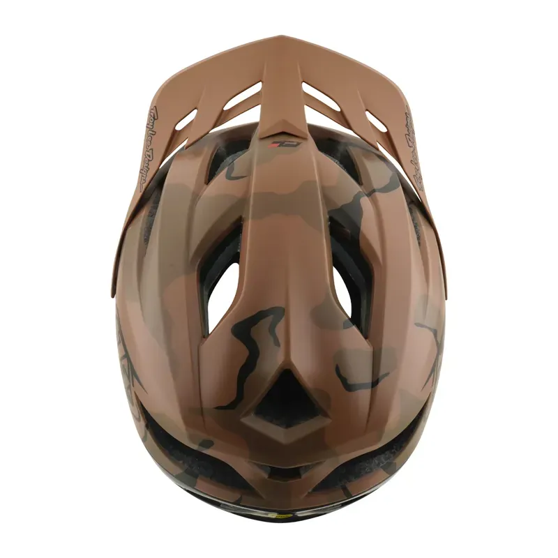 Troy Lee Designs Flowline SE MIPS Helmet in Badge - Sienna Camo-7