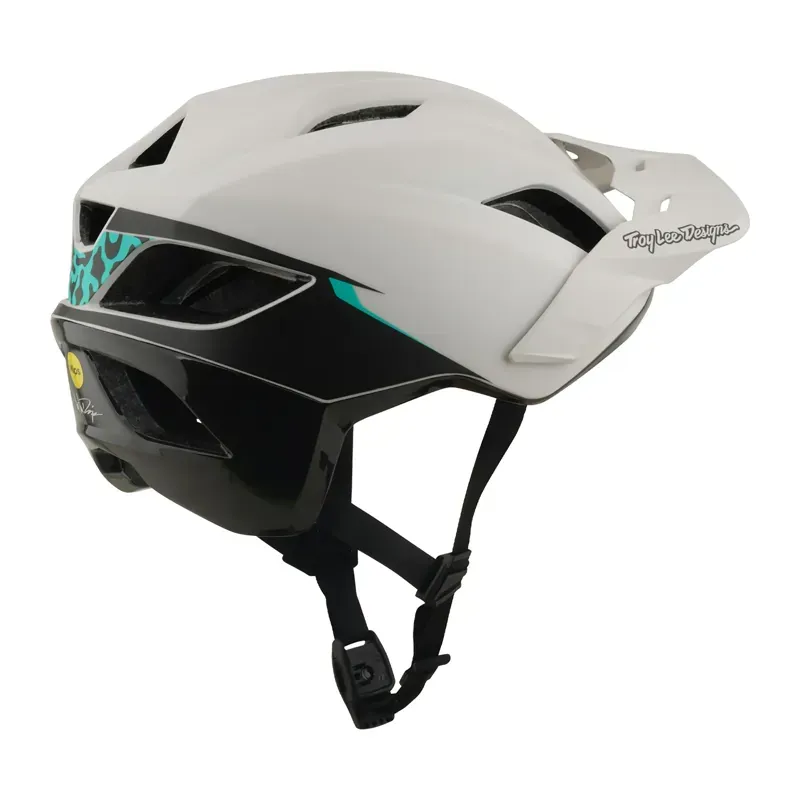 Troy Lee Designs Flowline SE MIPS Helmet in White-4
