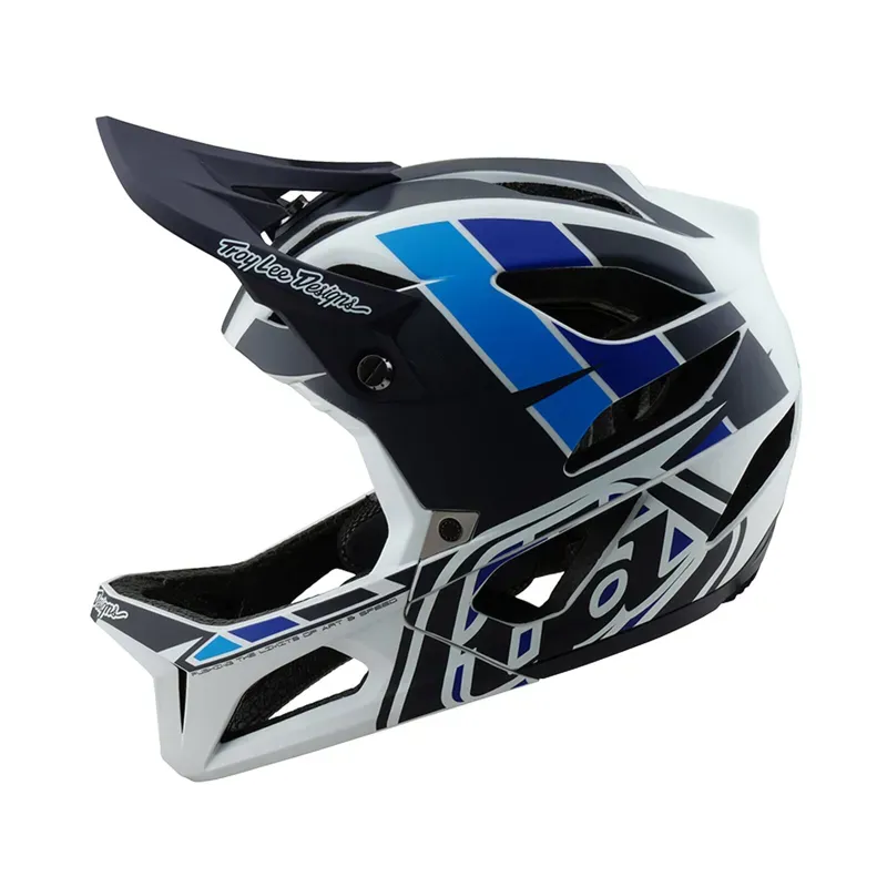 Troy Lee Designs Stage MIPS Full Face Helmet in Corsa Blue