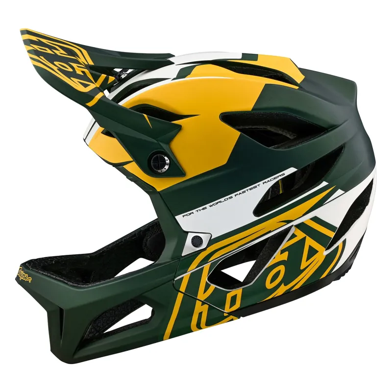 Troy Lee Designs Stage MIPS Helmet Vector Green