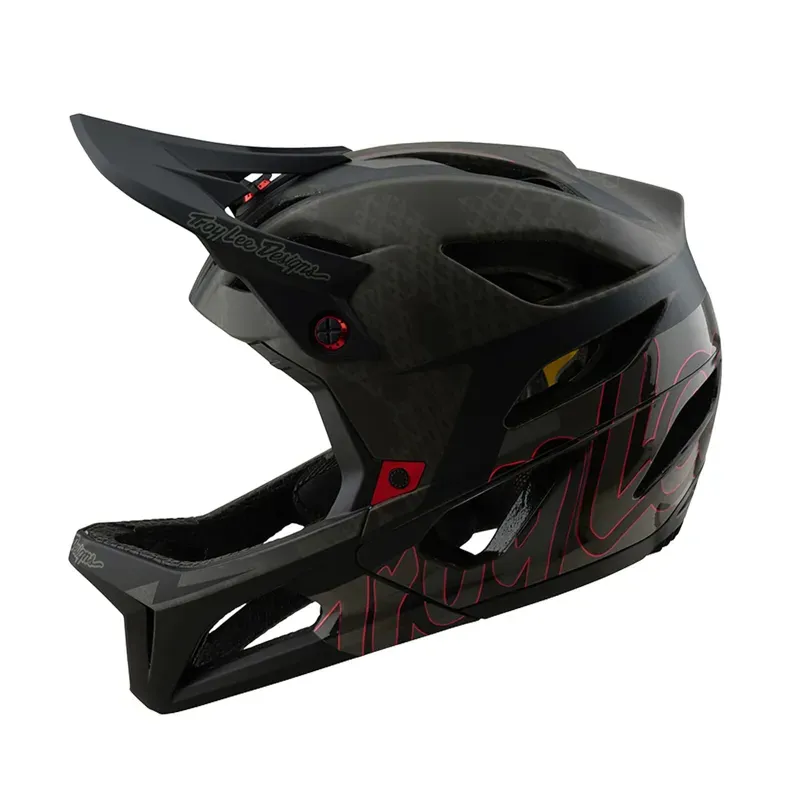Troy Lee Designs Stage MIPS Full Face Helmet in Neauwave Camo