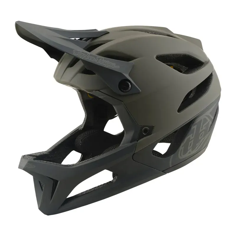 Troy Lee Designs Stage MIPS Helmet in Drone - Grey