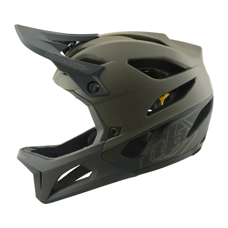 Troy Lee Designs Stage MIPS Helmet in Drone - Grey-1