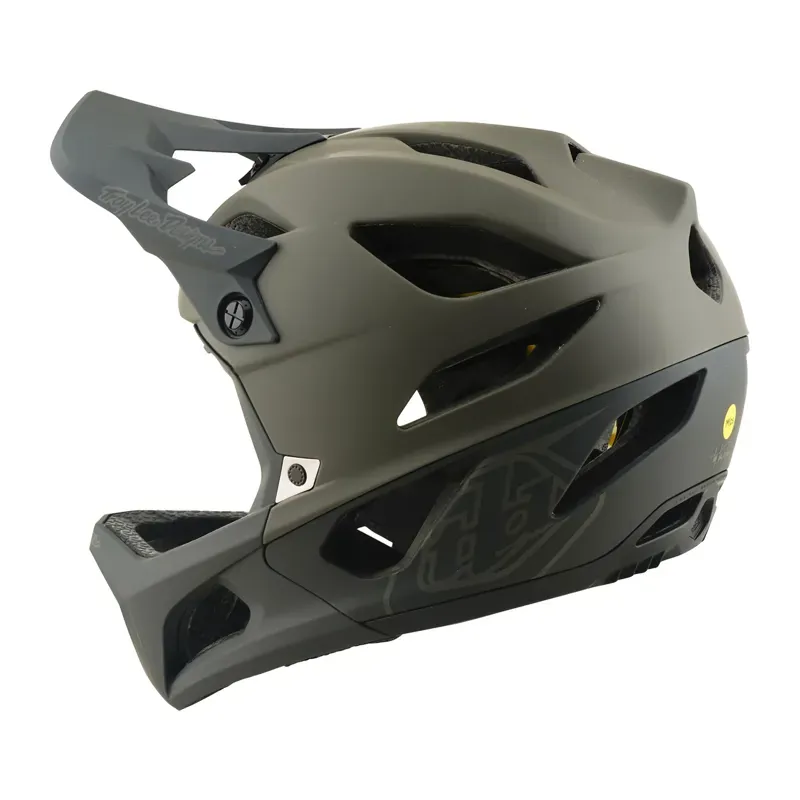 Troy Lee Designs Stage MIPS Helmet in Drone - Grey-2