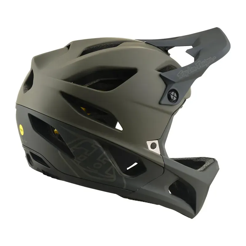 Troy Lee Designs Stage MIPS Helmet in Drone - Grey-4