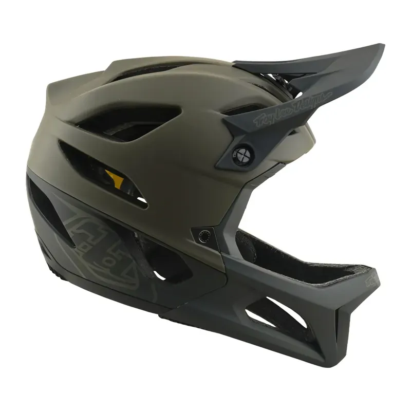 Troy Lee Designs Stage MIPS Helmet in Drone - Grey-5