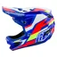 Troy Lee Designs D4 Composite MIPS Helmet In Omega White Blue