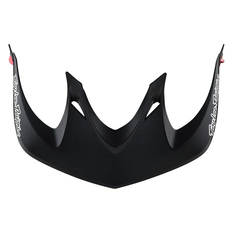 Troy Lee Designs A1 Helmet Replacement Visor in Classic Black/Red one