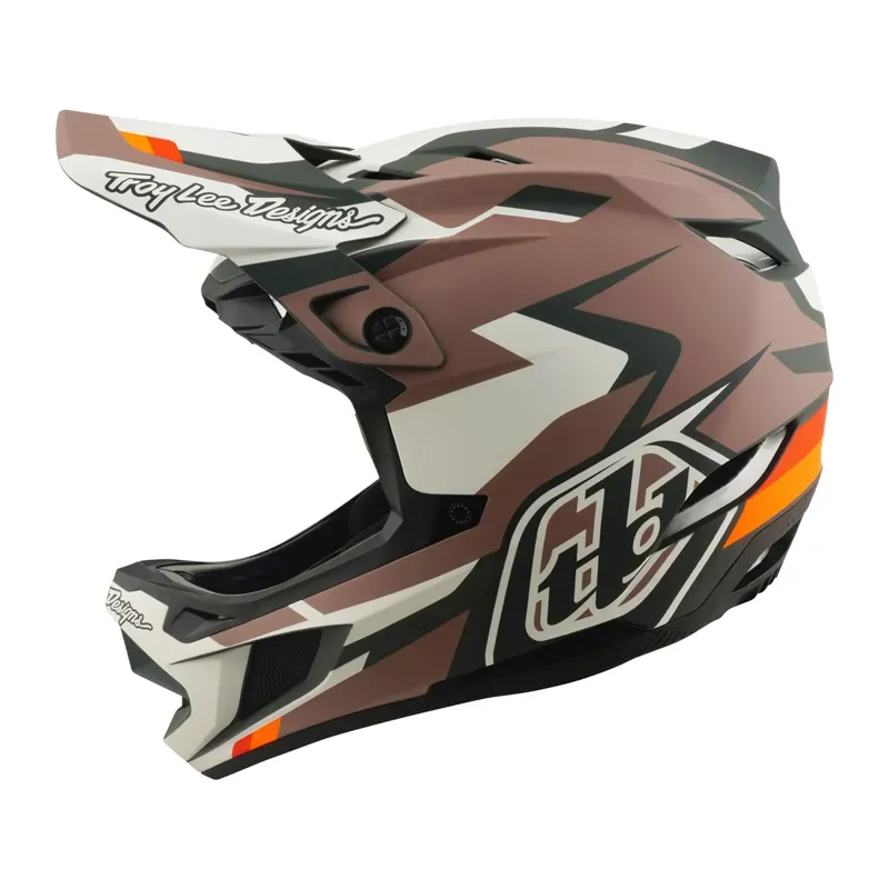 Troy Lee Designs D4 Polyacrylite Helmet in Roamer - Clay-1