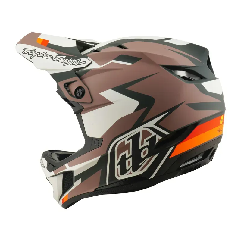 Troy Lee Designs D4 Polyacrylite Helmet in Roamer - Clay-2