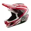 Troy Lee Designs D4 Polyacrylite Helmet in The Line - Fire/White