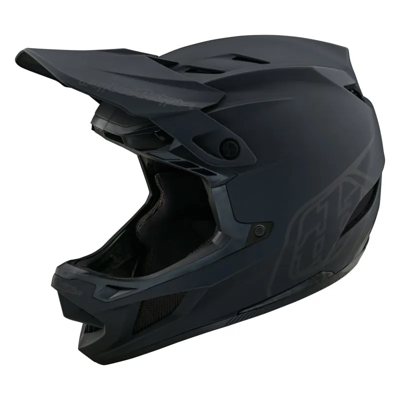 Troy Lee Designs D4 Polyacrylate Helmet Stealth Black