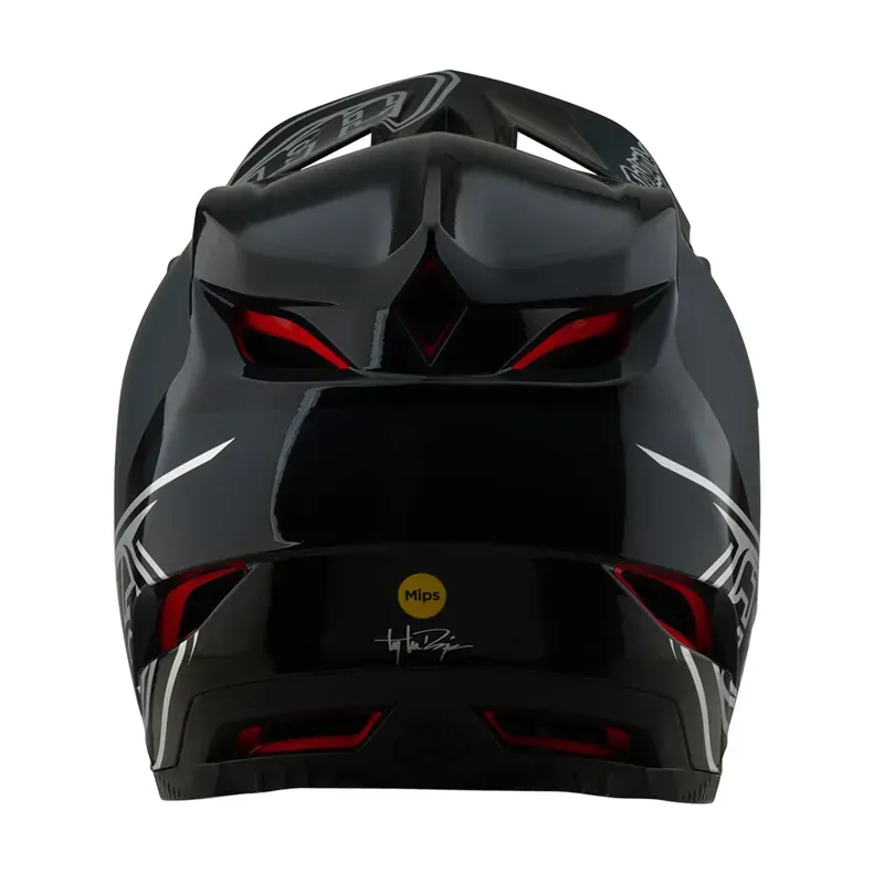Troy Lee Designs D4 Polyacrylite Helmet in Shadow - Beetle-3