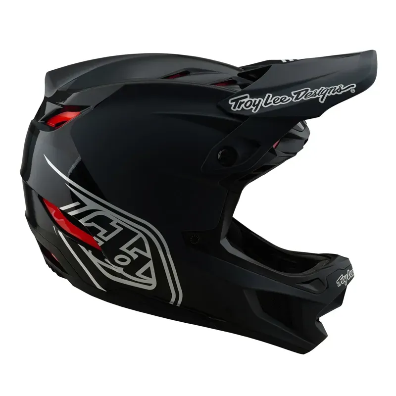 Troy Lee Designs D4 Polyacrylite Helmet in Shadow - Beetle-5