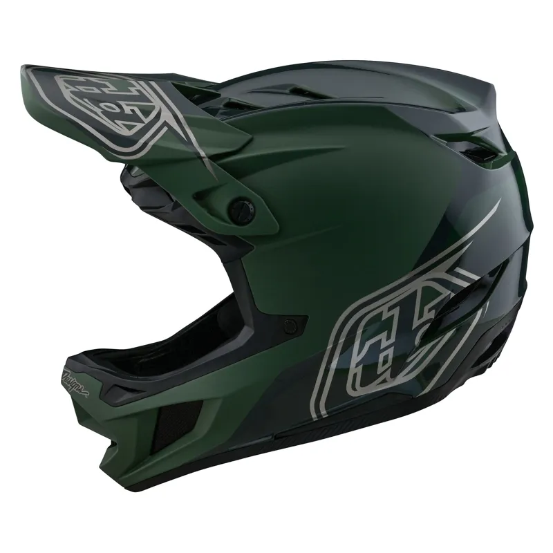 Troy Lee Designs D4 Polyacrylate Helmet Shadow Olive