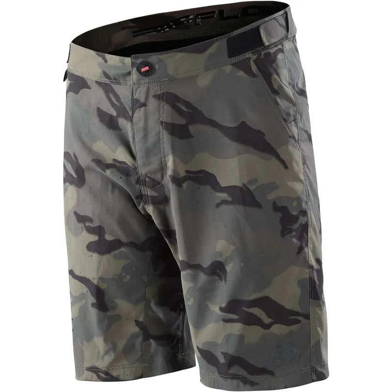 Troy Lee Designs Flowline Shifty Shell Only Shorts in Military
