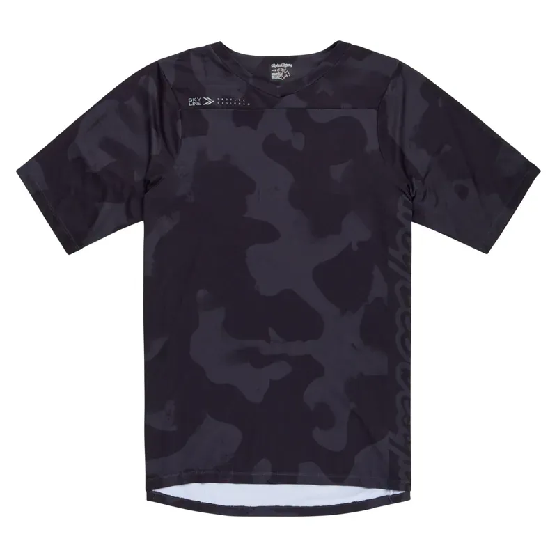Troy Lee Designs Skyline Short Sleeve Jersey In Scrubland - Black