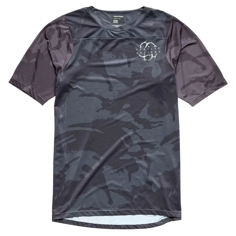 Troy Lee Designs Skyline Short Sleeve Jersey / Shadow Camo - Carbon