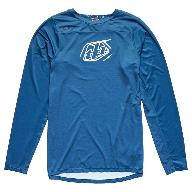 Troy Lee Designs Skyline Long Sleeve Jersey / Iconic - Indigo