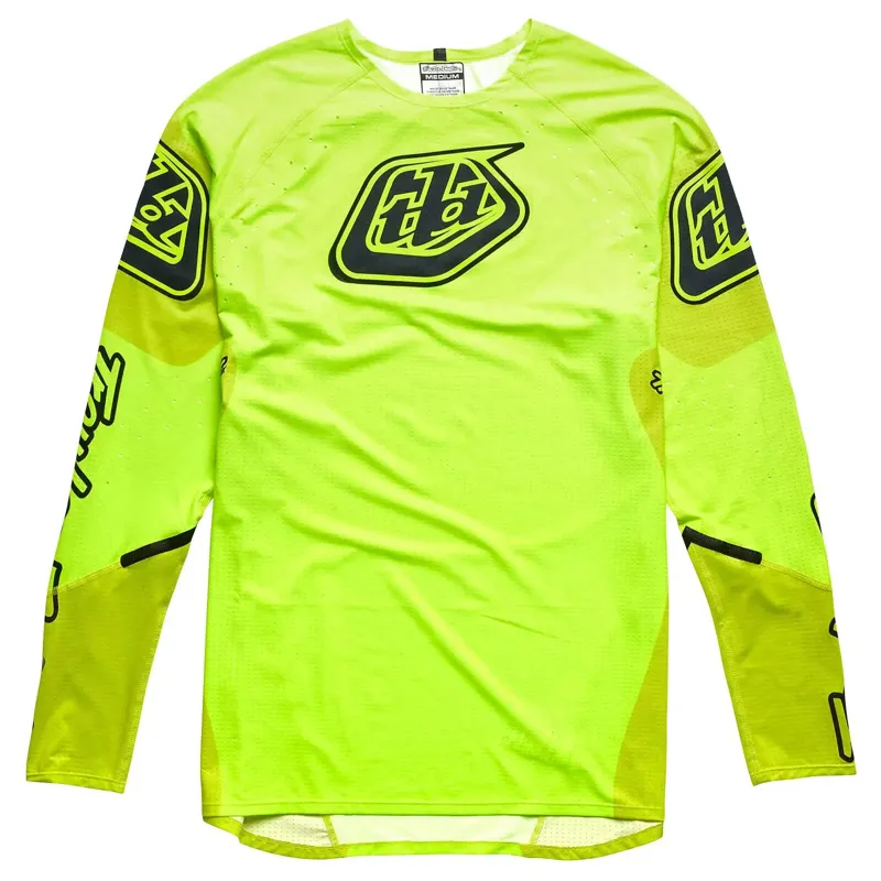 Troy Lee Designs Sprint Ultra Long Sleeve Jersey / Sequence - Yellow