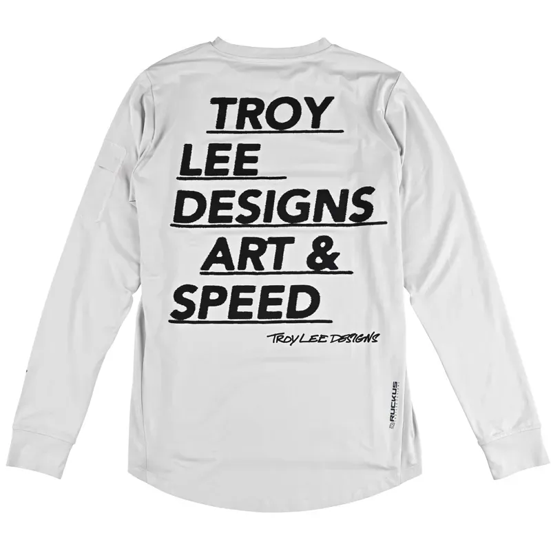 Troy Lee Designs Ruckus Long Sleeve Ride Jersey Art And Speed Mist