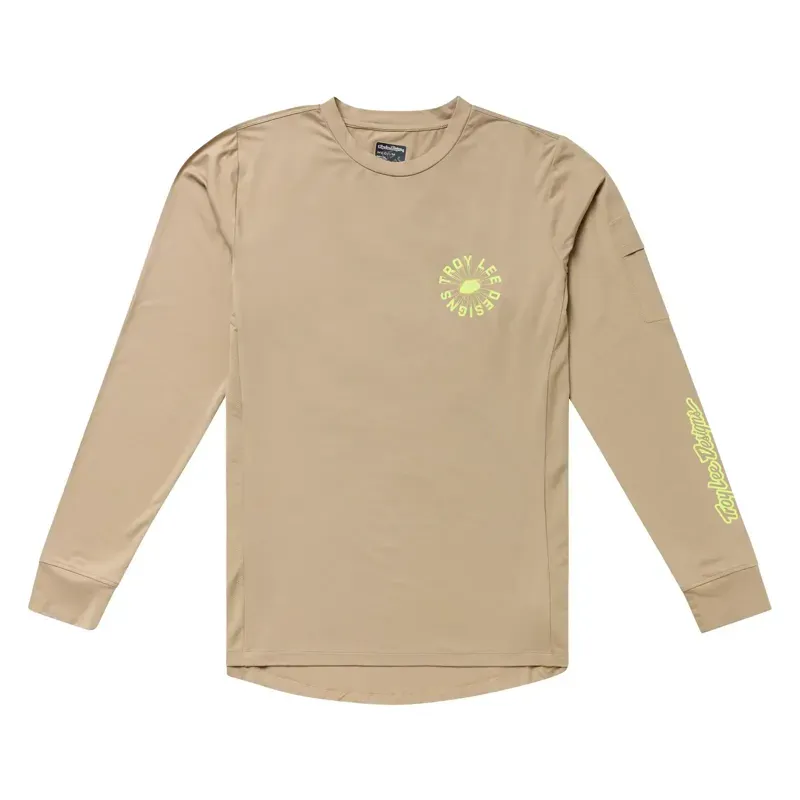 Troy Lee Designs Ruckus Long Sleeve Ride Jersey in The Fuzz/Timber