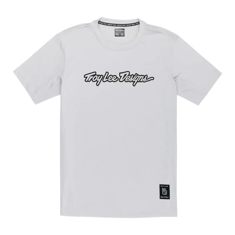 Troy Lee Designs Skyline Short Sleeve Ride Tee In Signature - Mist