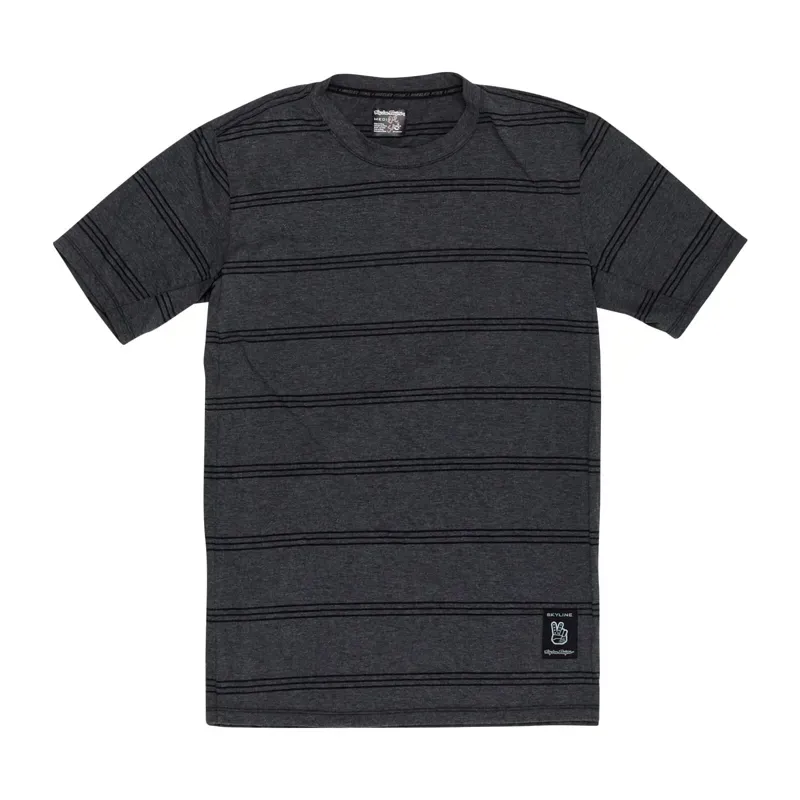 Troy Lee Designs Skyline Short Sleeve Ride Tee In Washed Out - Dark Cloud