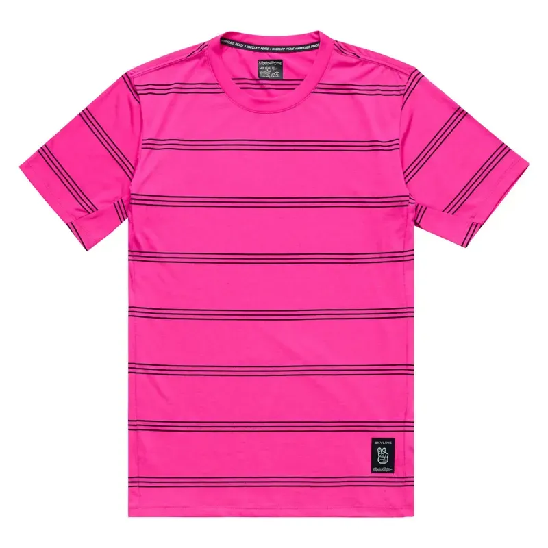Troy Lee Designs Skyline Short Sleeve Ride Jersey in Washed Out Party Pink