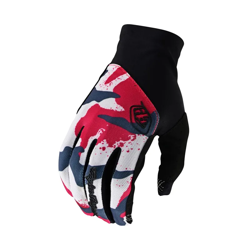 Troy Lee Designs Flowline Gloves / Camo - Berry