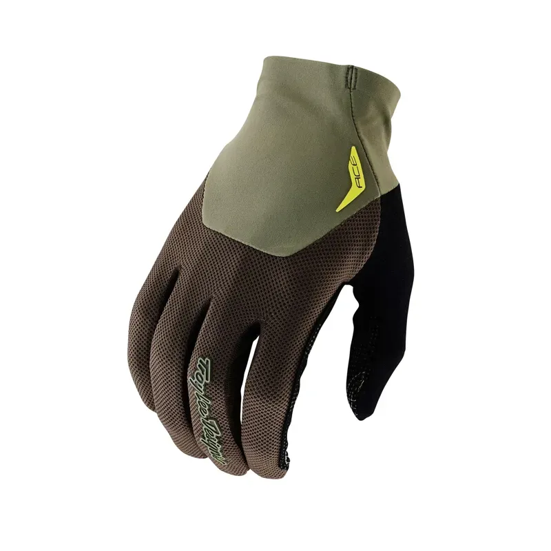 Troy Lee Designs Ace Gloves in Mono Olive