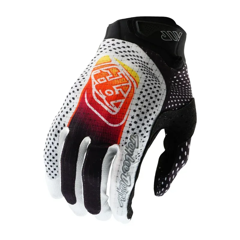 Troy Lee Designs Air Gloves / Optic - White/Black