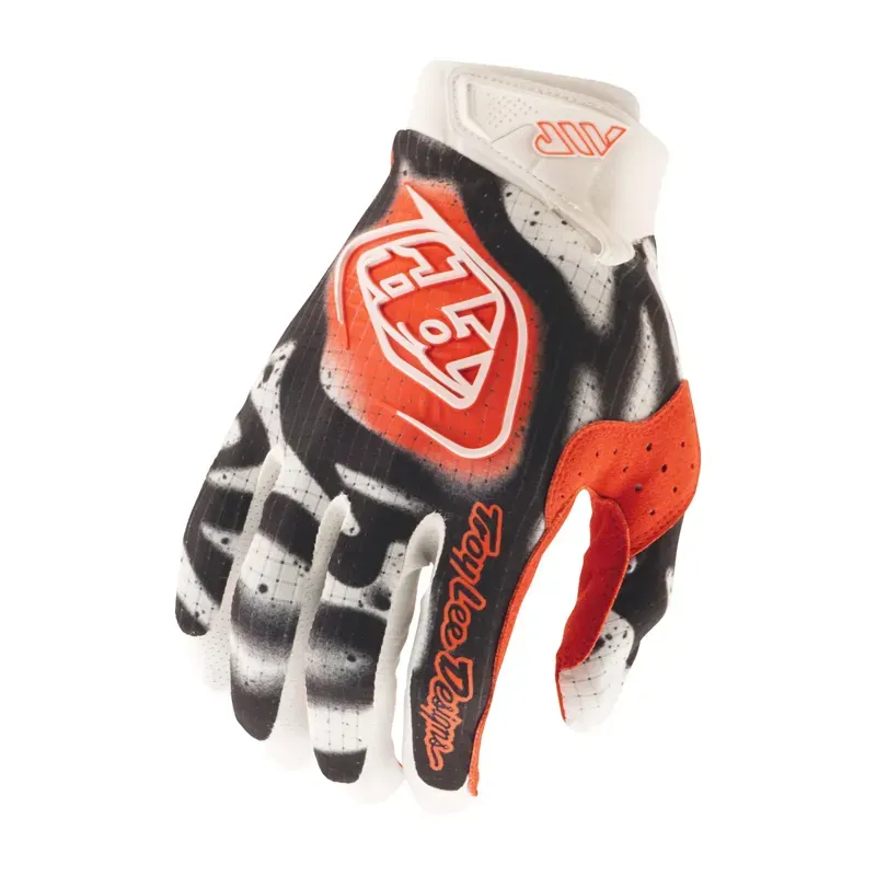 Troy Lee Designs Air Gloves in Membrane White/Infra Red