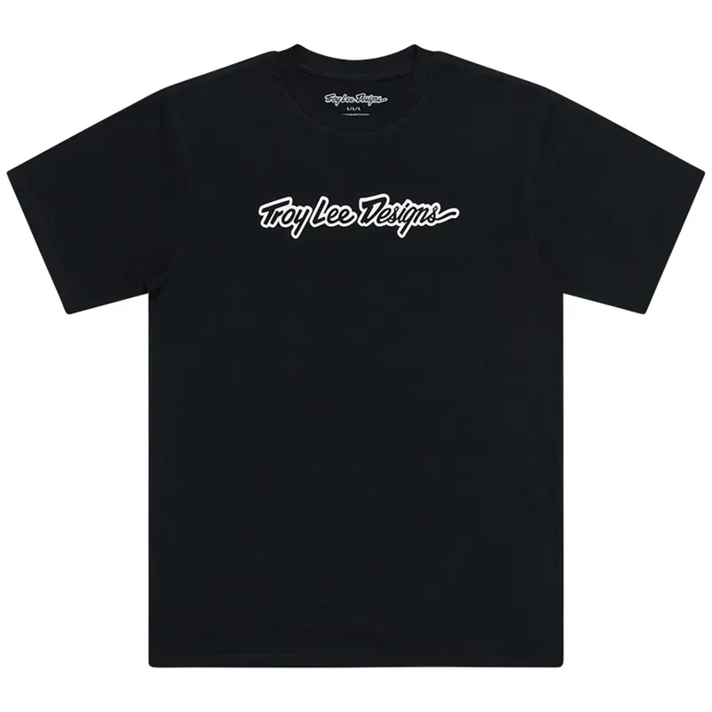 Troy Lee Designs Signature T-Shirt in Black
