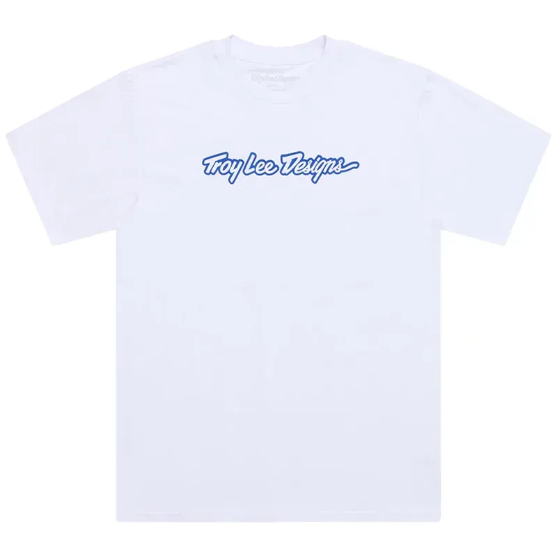 Troy Lee Designs Signature T-Shirt in White