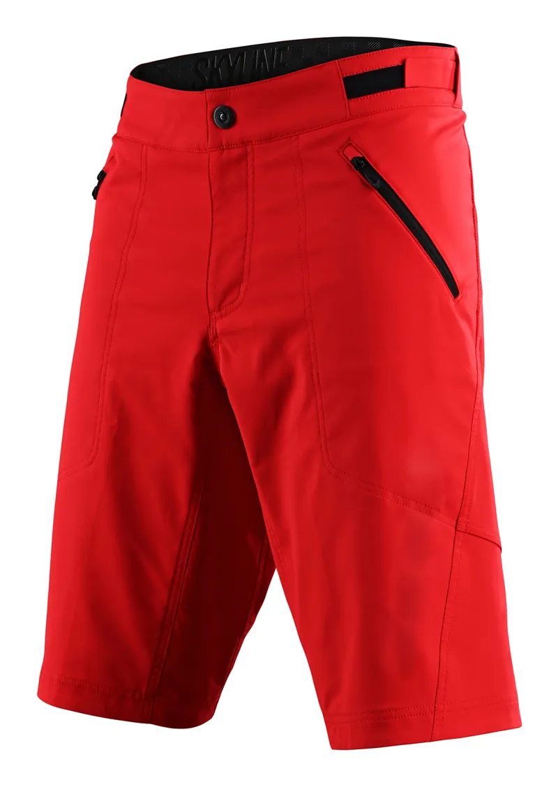2020 Troy Lee Designs V2 Skyline Shorts Shell in Red